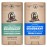 Dr. Squatch Natural Deodorant for Men - Odor-Squatching Aluminum Free - Rainforest Rapids & Fresh Falls (2.65 oz, 2-Pack)