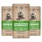 Dr. Squatch Natural Deodorant for Men - Odor-Squatching Aluminum Free - Cool Fresh Aloe (2.65 oz, 3-Pack)