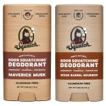Dr. Squatch Natural Deodorant for Men - Odor-Squatching Aluminum Free - Maverick Musk & Wood Barrel Bourbon (2.65 oz, 2-Pack)