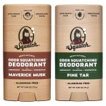 Dr. Squatch Natural Deodorant for Men - Odor-Squatching Aluminum Free - Maverick Musk & Pine Tar (2.65 oz, 2-Pack)