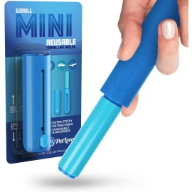 PetLovers EzRoll Reusable Lint Roller - Sticky for Life & Multi-Purpose Pet Hair, Dust, & Lint Remover for Clothing, Upholstery, & Cars - Sustainable, Washable & Efficient