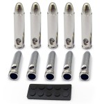 Bayattoo 30 Carbine Steel Safety Practice Rounds Action Trainer Dummy Round Dry Fire Training Snap Caps (10pk)