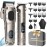 Vgrpro Hair Clippers for Men Professional, Cordless Hair Clippers for Hair Cutting, Mens Clippers and Trimmers Set, Electric Hair Trimmer for Men with Package Box (Silver)