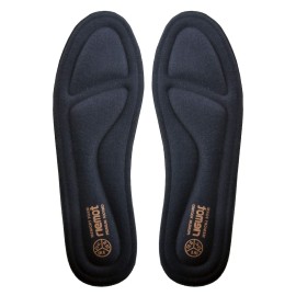 riemot Womens Memory Foam Insoles Comfort Cushioning Shoe Inserts Super Soft Replacement Innersoles for Running Shoes Work Boots Liners Navy Size US 9 / EU 40