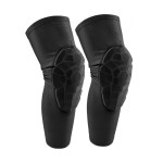 Knee Pads for Youth (Ages 5-15) - Shield Kneepads for Sports - Ideal kneePad for Basketball, Baseball, Football, Wrestling, Volleyball - Kids\' Cycling Protective Gear - Great Gift Ideal (Black)