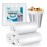 Clear Trash Bags 4-Gallon: Small Garbage Bags for Bathroom Bedroom Office (105 Pcs) - Strong Unscented Small Trash Bags