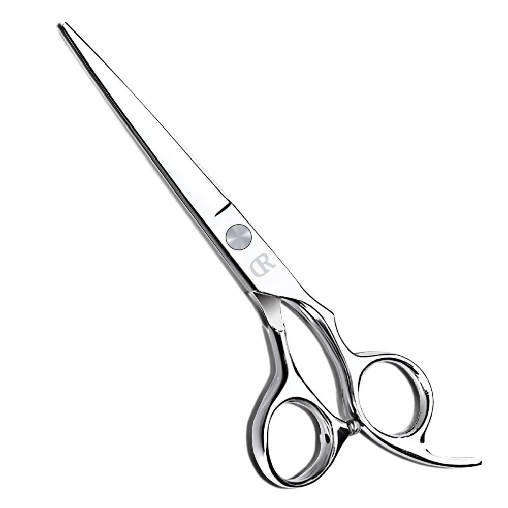 Professional Hair Cutting Shears,6 Inch Barber hair Cutting Scissors Sharp Blades Hairdresser Haircut For Women/Men/kids 420c Stainless Steel (Silver)