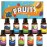 Holamay Fruit Essential Oils for Diffusers for Home, Fragrance Oil for Soap Making, Candle Scents for Candle Making 30ml x 10 - Coconut, Strawberry, Mango, Pineapple, Large Size Aromatherapy Oils Set
