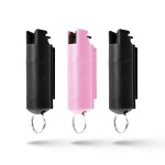 Guard Dog Security Quick Action Pepper Spray Self Defense Keychain, Maximum Strength 1.44 MC, OC Spray, 16-Foot Range, Twist-Lock Safety, Belt Clip for Easy Carry for Women and Men, Made in USA