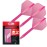 Target Darts K Flex Integrated Dart Flights and Shafts, No.2 Pink (Medium) | Pack of 3 K-Flex - No2, Kflex All in One Moulded Dart Flight & Stem | Professional Dart Accessories