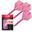Target Darts K Flex Integrated Dart Flights and Shafts, No.6 Pink (Medium) | Pack of 3 K-Flex - No6, Kflex All in One Moulded Dart Flight & Stem | Professional Dart Accessories
