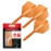 Target Darts K Flex Integrated Dart Flights and Shafts, No.6 Orange (Intermediate) | Pack of 3 K-Flex - No6, Kflex All in One Moulded Dart Flight & Stem | Professional Dart Accessories
