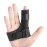 Sumifun Finger Brace, Trigger Finger Splint for Index Middle Ring Pinky Finger Arthritis Pain, Tendon Injury, Broken Mallet Finger Stabilizer Supports for Dislocated Knuckle Immobilizer Wrap,Black