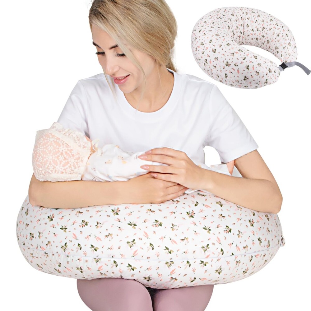Chilling Home Nursing Pillow for Breastfeeding,Multifunctional Adjustable Breast Feeding Pillow,Bottle Feeding More Support for Mom and Baby, Breastfeeding Essentials for Newborn,Removable Cover
