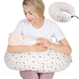 Chilling Home Nursing Pillow for Breastfeeding,Multifunctional Adjustable Breast Feeding Pillow,Bottle Feeding More Support for Mom and Baby, Breastfeeding Essentials for Newborn,Removable Cover