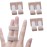 Finger Buddy Wraps, 6 PCS Finger Loops Tapes for Broken, Jammed, Swollen Finger or Dislocated Joint, Splints Brace for Pinky Ring Middle Index Trigger Finger, Toe Strap Bandage