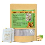 TEWEAE 122 Pads Foot Pads Natural Turmeric & Ginger, Wormwood, Bamboo Vinegar, Included 122Pads Goodnight Patches and 122 Adhesive Sheets