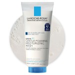 La Roche-Posay Lipikar AP+ Gentle Foaming Moisturizing Wash, Shea Butter + Niacinamide + Glycerin, Moisturizing Body Wash & Face Wash For Dry Skin, National Eczema Association Accepted, Soap Free