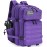 Lovelinks21 45L Tactical Assault Backpack 3 day assault pack with Molle Waterproof backpack Rucksack for Tactical Backpacks (Purple)