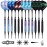 WIN.MAX Darts Plastic Tip - Soft Tip Darts Set - 12 Pcs 18 Gram with 100 Extra Dart Tips 12 Flights Flight Protectors and Wrench for Electronic Dart Board