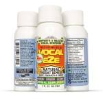 Vocal Eze 2oz. Sipper or Refill for Throat Spray | Relieve Sore, Hoarse, Fatigue, Dryness | Herbal and Natural Ingredients (No Sprayer)