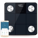 NUTRI FIT Smart Scale for Body Weight, Weight Scale with Backlight LED Display for BMI, Body Fat, Muscle Mass, 15 Body Composition, High Accurate Bluetooth Scale, Health Equipment Sync Apps 400lbs