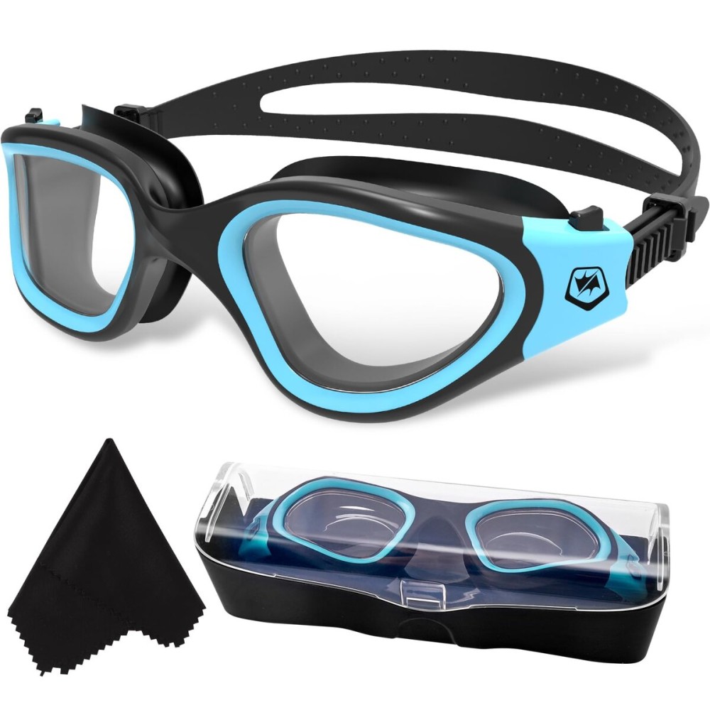 WIN.MAX Polarized Swimming Goggles Swim Pool Goggles Anti Fog Anti UV No Leakage Clear Vision for Men Women Adults Teenagers