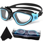 WIN.MAX Polarized Swimming Goggles Swim Pool Goggles Anti Fog Anti UV No Leakage Clear Vision for Men Women Adults Teenagers