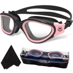 WIN.MAX Polarized Swimming Goggles Swim Pool Goggles Anti Fog Anti UV No Leakage Clear Vision for Men Women Adults Teenagers