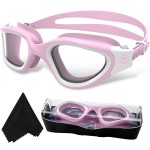 WIN.MAX Polarized Swimming Goggles Swim Pool Goggles Anti Fog Anti UV No Leakage Clear Vision for Men Women Adults Teenagers