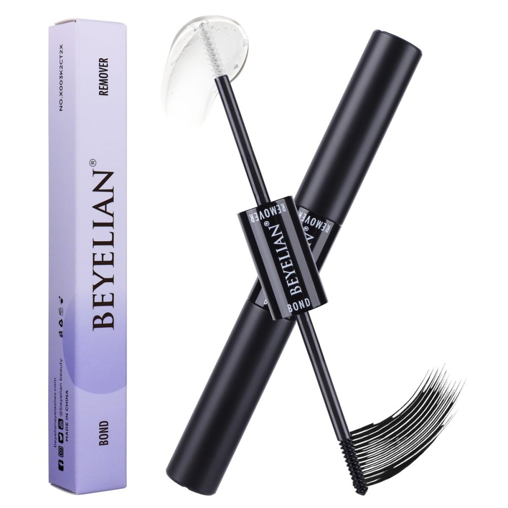 BEYELIAN Lash Bond and Remover, 2 in 1 Lash Glue & Remover, Waterproof Lash Clusters Glue with Strong 48 Hour Hold, Fast Removal with No Residue