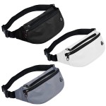 3 Packs Fanny Packs for Men and Women, Waterproof Sports Waist Pack Bag for Travel Hiking Running Hands-free