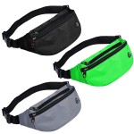 3 Packs Fanny Packs for Men and Women, Waterproof Sports Waist Pack Bag for Travel Hiking Running Hands-free