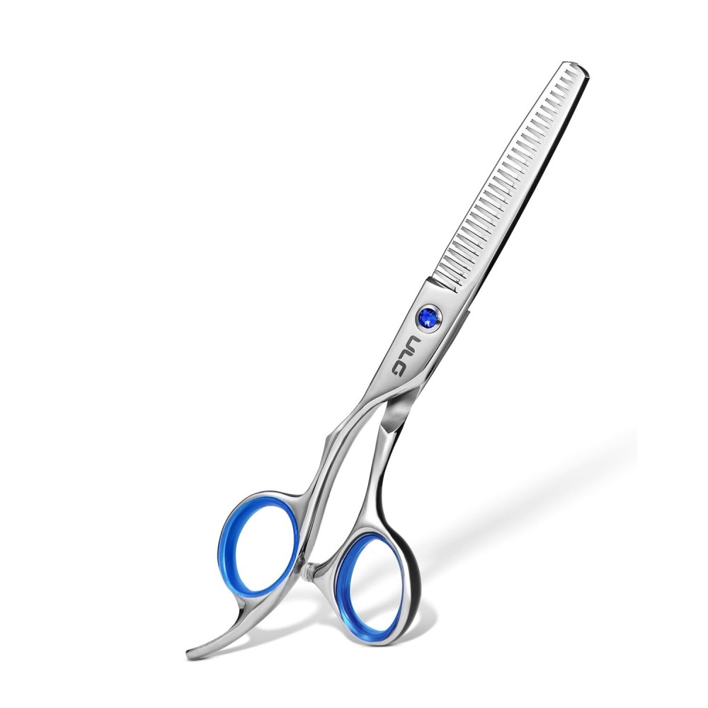ULG Left-Handed Hair Thinning Scissors, Thinning Shear for Hair Cutting 6.5 inch Professional Barber Scissors Salon Texturizing Shears Made of Japanese Stainless Steel