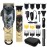 BESTBOMG Hair Clippers & Trimmer Ceramic T-Blade Cordless Haircut Sets Rechargeable with 10 Guide Combs & for Men/Father/Husband/Boyfriend