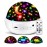 COOLNIGHT Christmas Room Decor, 93 Lighting+3 Films Christmas Projector Christmas Stuff, Remote+Dimmable+360 Slient Nightlight for Baby Nursery, Christmas Room Decorations, Moon Projector (White)