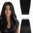 YILITE Tape In Hair Extensions Human Hair 12inch 1 Jet Black Invisible Tape In Extensions Seamless Silky Replacement Tape For Hair Extensions 20pcs 40g