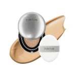 [*Mini Size*] TIRTIR Aura Glow Silver Cushion | Korean Cushion Foundation, (31N French Beige, 0.15 Fl Oz)