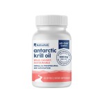 NativePath Antarctic Krill Oil - Wild-Caught Omega 3 Krill Oil 500mg Softgels with EPA, DHA and Astaxanthin - Supplement for Joint, Heart, Brain and Immunity - 60 ct - No Fishy Aftertaste