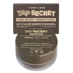 I DEW CARE Biotin Clarifying Dry Shampoo - Tap Secret Dark Brown Refill | Strengthening & Volumizing, Powder Type, Refillable, Travel size, Non-aerosol, Korean Ginseng, Gifts For Women, 0.28 Oz