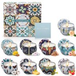 Candles Gifts for Women, 9 Pack Candles for Home Scented, Soy Scented Candle for Home, Aromatherapy Candle Gifts Set for Christmas, Birthday, Mothers Day, Valentine\'s Day