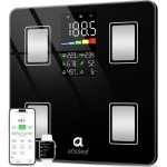 Arboleaf Smart Scale with BMI, Body Fat, Muscle Mass, Digital Bathroom Scale for Body Weight, 14 Body Composition Metrics, Large LED Display, Accurate Weighing Machine, App Sync, 400lbs, 11
