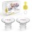 Nursi Luna Flange Inserts 19mm for 24mm Flange/Shield, Flange Sizing Kit Silicone Flange Insert, Reduce 24mm Nipple Tunnel Down to 13mm, Breastfeeding Essentials Kit for New Moms, 2PCS