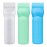 Cosywell Root Comb Applicator Bottle 6 Ounce 3 Pack Hair Oiling Bottle Hair Dye Applicator Brush for Hair Root Comb Color with Graduated Scale(White Blue Green)