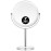 MIYADIVA Makeup Mirror, 30X Magnifying Mirror for Desk, 1X/30X Table Mirror with Stand, Double-Sided Vanity Mirror, Travel Makeup Mirror with Magnification, Desk Mirrors for Home and Office 8 in