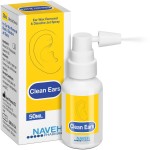 NAVEH PHARMA CleanEars | Fast-Acting Ear Wax Removal Spray | Breaks Down & Dissolves Earwax in Just 1 Treatment | Clinically Proven to Be 300% More Effective W/Mineral Oil | Gentle & Safe 1.69 Fl Oz