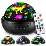 Dinosaur Toys for 3-8 Year Old Boys,3 in 1 Projector for 4 Year Old Boy Gift (Dinosaur, Ocean Animals, Moon & Star), Remote+Timer+Brightness Toddler Boy Toys 3-4, Birthday Gifts for Kids 3-10