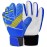 Jalunth Kids Youth Soccer Goalkeeper Goalie Gloves Boys Girls Goal Keeper Field Player Glove Ages 9-10 Years Old Anti-Slip Latex Palm Soft Pu Hand Back Size 7 Blue White