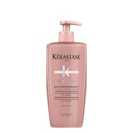 Kerastase Chroma Absolute Chroma Respect Shampoo For Sensitized or Damaged Color-Treated Hair - Protects and Hydrates Fine To Medium Hair with Glycerin and Hyaluronic Acid, 16.9 Fl Oz