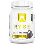 RYSE Loaded Protein Powder - Chocolate Cookie Blast - 25g Whey Protein Isolate & Concentrate with Prebiotic Fiber & MCTs - Low Carb, Low Sugar, Digestive-Friendly - 20 Servings / 1.5 lb Tub